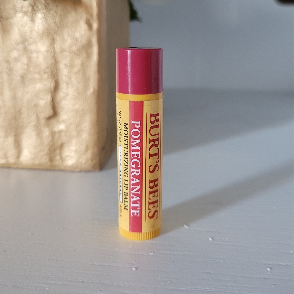 5/$25 Burts Bees Pomegranate Lip Balm